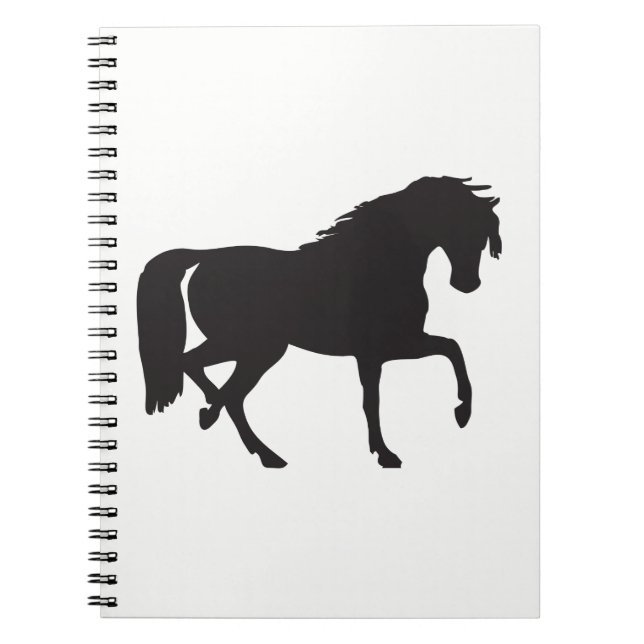 Carnet Silhouette du cheval (Devant)