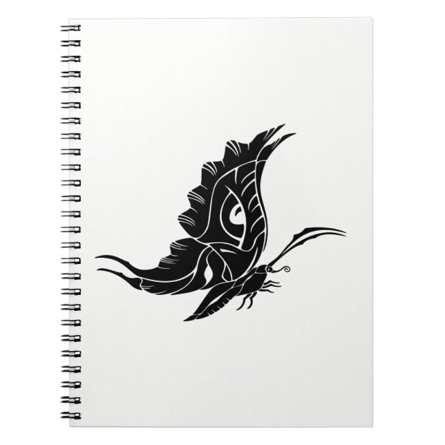 Carnet Silhouette papillon (Devant)