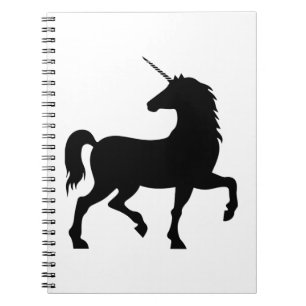 Carnet Silhouette Unicorne