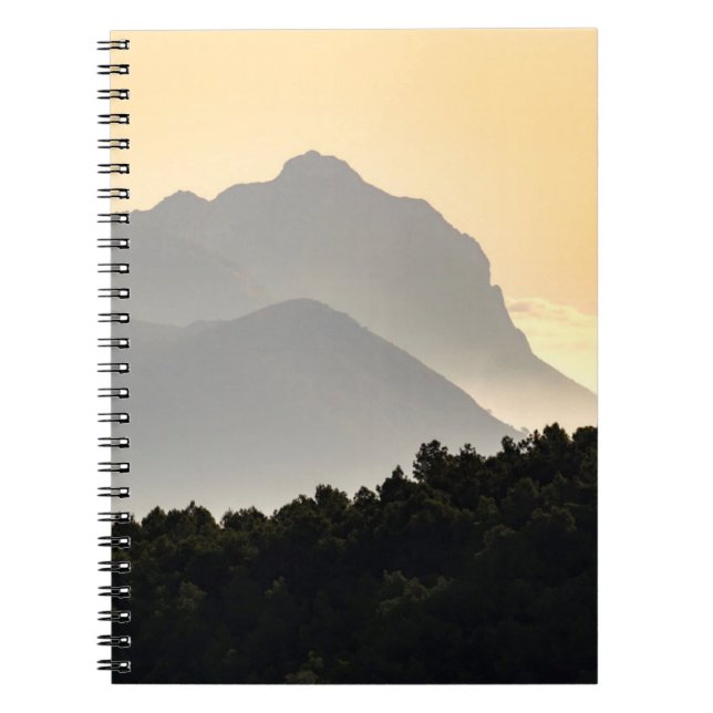 Carnet Silhouettes des montagnes (Devant)