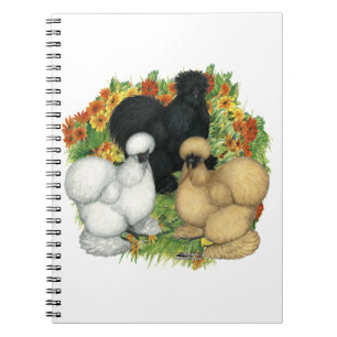 Carnet Silkies du jardin de fleurs