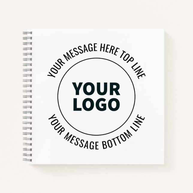 Carnet Simple à remplacer par votre logo ou image  (Devant)