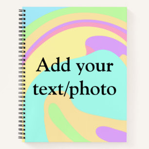 Carnet Simple acrylique pour marbre ajouter votre nom de