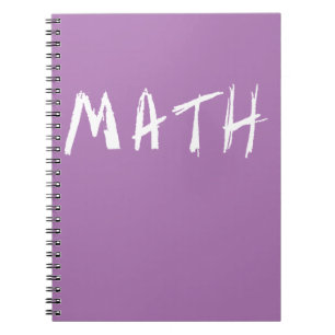 Carnet simple de MATHS
