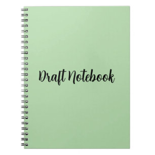 Carnet Simple Draft Book for School, homework & Projects