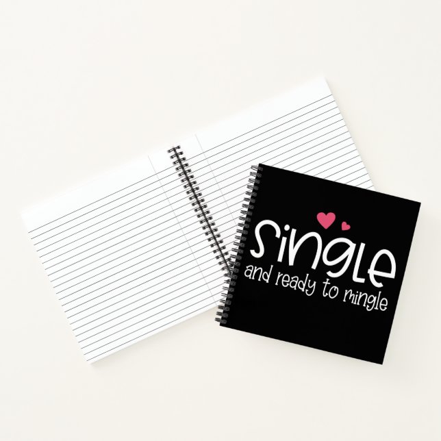 Carnet Simple et prêt à mélanger la Saint-Valentin | Carn (Intérieur)