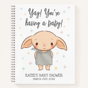 Carnet Simple Harry Potter - Dobby Baby Shower