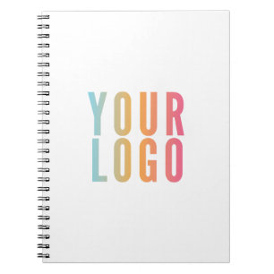 Carnet Simple logo entreprise promotionnel blanc