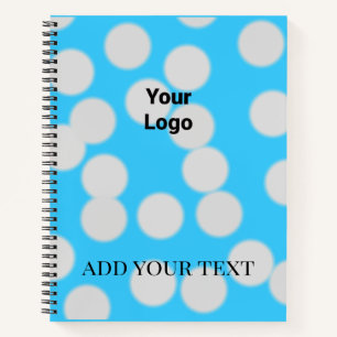 Carnet simple minimal ajoutez votre texte monogramme cahi