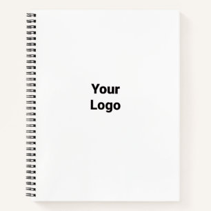 Carnet simple minimal ajoutez votre texte monogramme phot