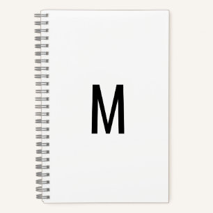CARNET SIMPLE MINIMAL TEXT LOGO ICI LOGO PERSONNALISÉ   N