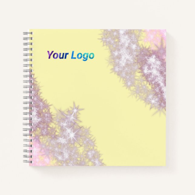 CARNET SIMPLE MODERNE MODERNE MONOGRAM ÉLÉGANT CHIC STYLE (Devant)