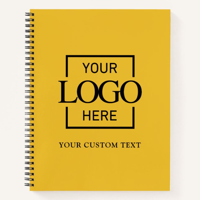 Carnet Simple Personalized Business Logo Promotional  (Devant)