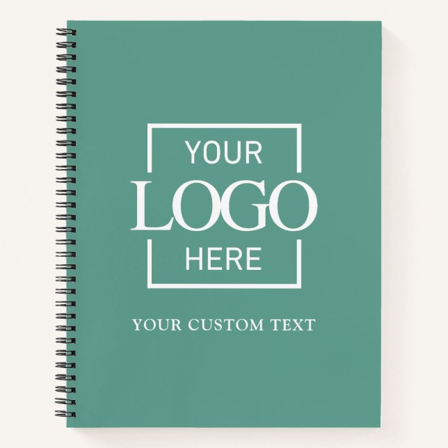 Carnet Simple Personalized Business Logo Promotional  (Devant)
