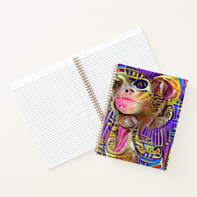 Carnet Singe égyptien (Intérieur)