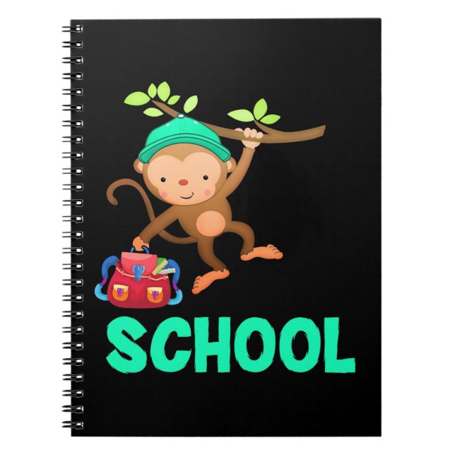Carnet Singe retourne à l'école (Devant)