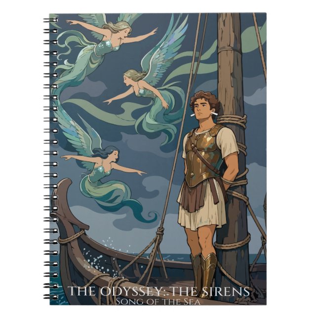 Carnet Siren Song Over Stormy Seas (Devant)