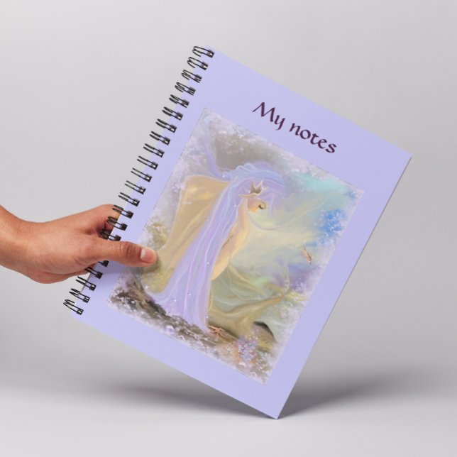 Carnet Sirène aux cheveux néon (Créateur téléchargé)