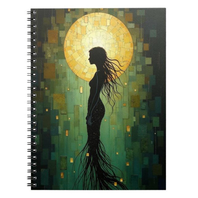 Carnet Sirène de mer profonde (Devant)
