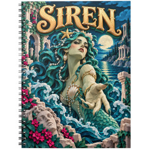 Carnet Sirène, Monstre de découpe de papier