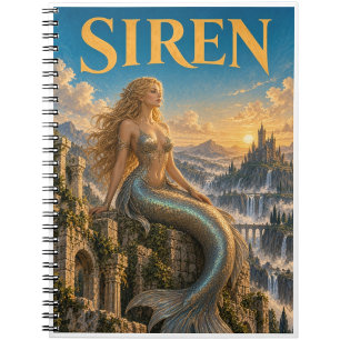 Carnet Sirène, Monstre de Fantasy Gothique