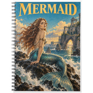 Carnet Sirène, Monstre Fantastique Gothique