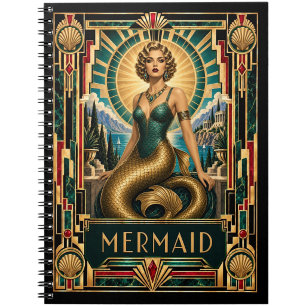 Carnet Sirène, mythe Art déco