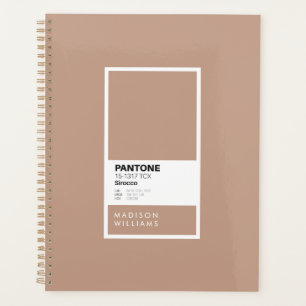 Carnet Sirocco personnalisé Beige chaleureux per