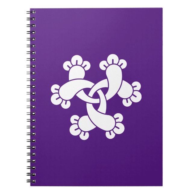 Carnet Six gousses entrelacées (Devant)