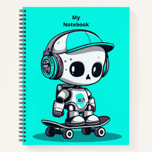 Carnet Skate SkullBot