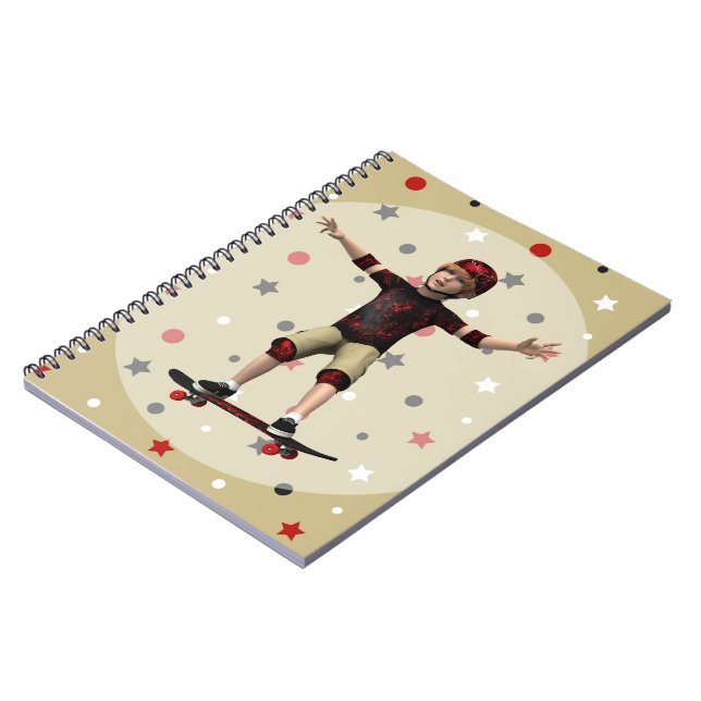 Carnet Skateboardeur (Côté gauche)
