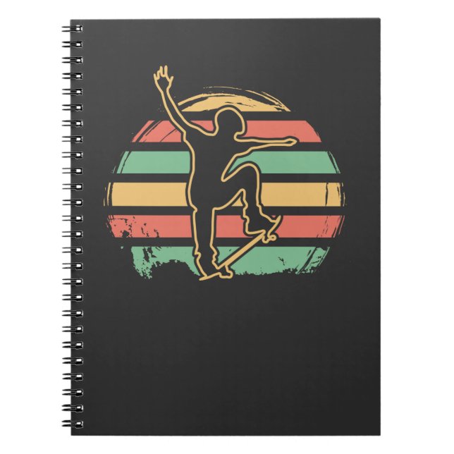 Carnet Skater Retro (Devant)