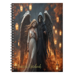 Carnet Skeleton Couple, Dark Romance