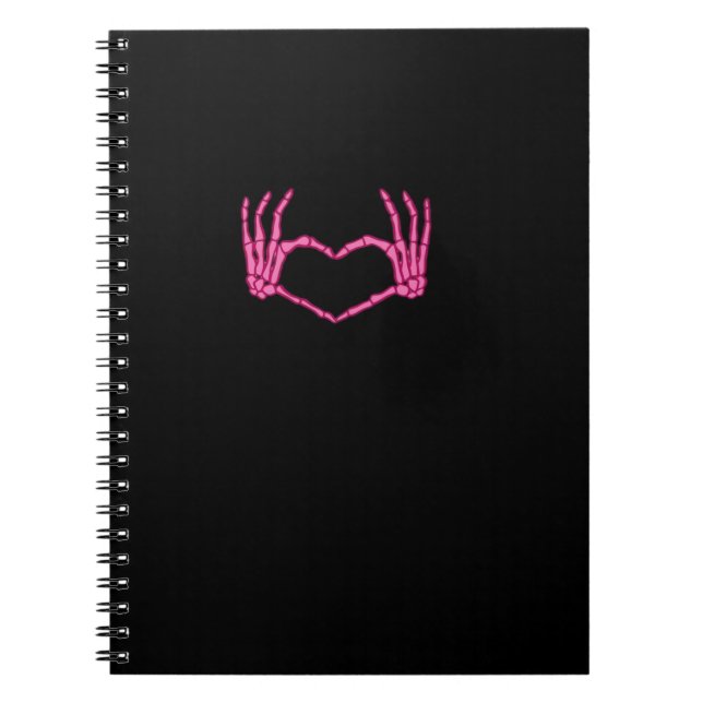 Carnet Skeleton Heart Hands Classic (Devant)
