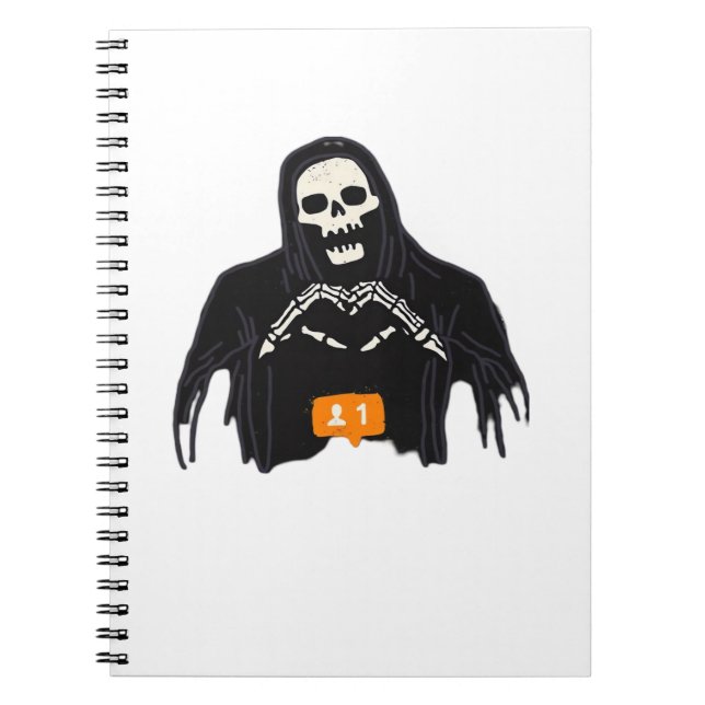 Carnet Skeleton Pur-Coeur Follower Classic (Devant)