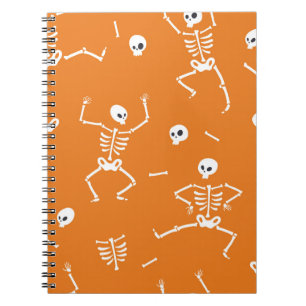 Carnet Skeletons d'Halloween amusant Motif sans couture