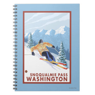Carnet Skieur de neige - Snoqualmie Pass, WA