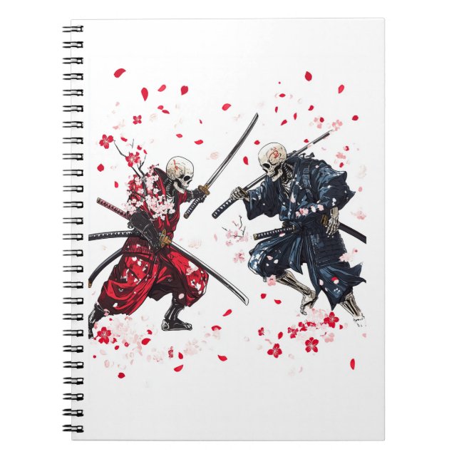 Carnet Skull Samurai Duel (Devant)