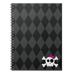 Carnet Skully et Jacquard mignons