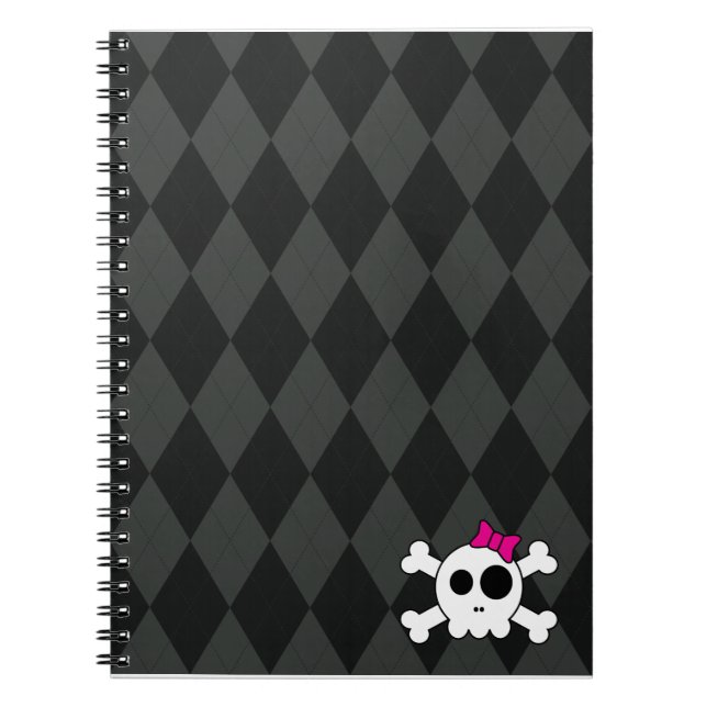 Carnet Skully et Jacquard mignons (Devant)