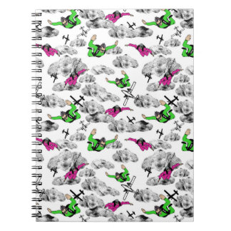 Carnet Skydivers Spiral Notebook