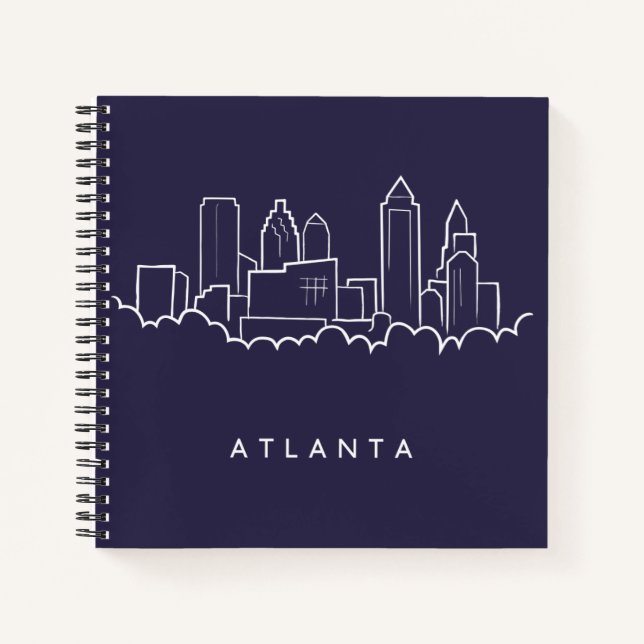 Carnet Skyline Atlanta (Devant)