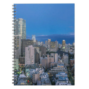 Carnet Skyline au crépuscule