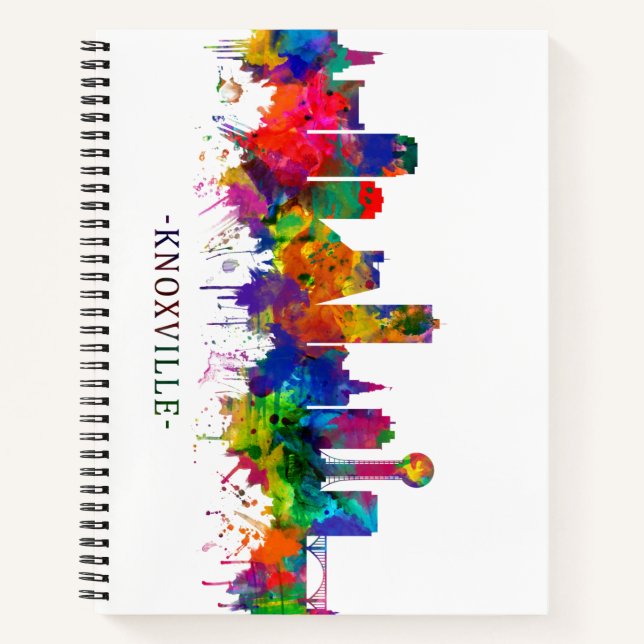 Carnet Skyline de Knoxville (Devant)