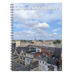Carnet Skyline historique d'Oxford à Oxfordshire, Royaume