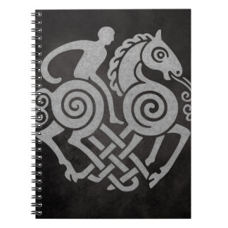 Carnet Sleipnir et Odin Symbole Mythologie Nordique Desig