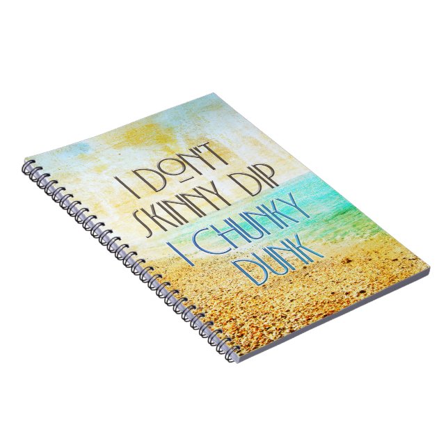 Carnet SlipperyJoe's Skinny Dip Chunky Dunk bleu clair wa (Côté Droit)