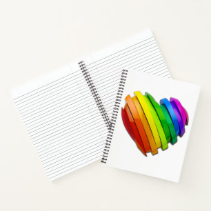 Carnet SlipperyLe coeur de la fierté de Joe façonne de mu