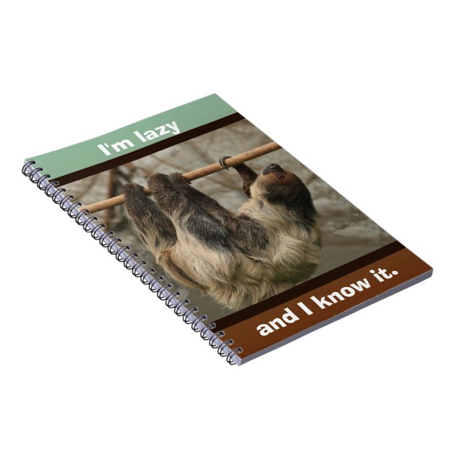 Carnet Sloth (Côté Droit)