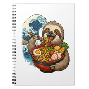 Carnet Sloth Mange Japonais Ramen